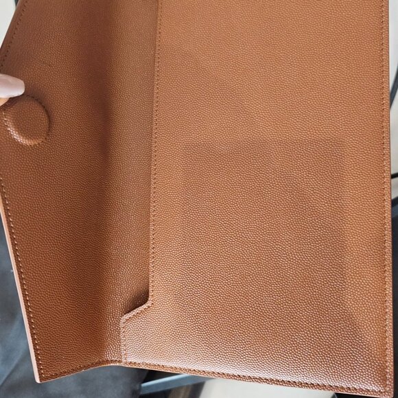 YSL - SAINT LAURENT UPTOWN  POUCH - MEDIUM - COLOR BRICK - Picture 6 of 9